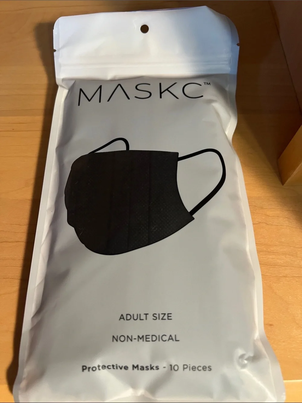 10 Black Disposable comfortable Face masks
